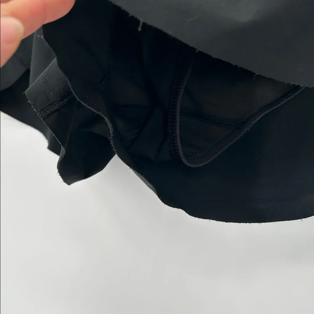Lululemon Black Run Speed Up Layered Athletic Shorts Size 4 - Picture 6 of 10